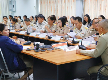 การประชุมขับเคลื่อนการปฏิบัติงานตามระบบการส่งเสริมสหกรณ์และกลุ่มเกษตรกร ประจำเดือนมีนาคม 2568 ของสำนักงานสหกรณ์จังหวัดนครศรีธรรมราช ในการนี้ประธานฯ ได้มีการประกาศเจตนารมณ์ นโยบายไม่รับของขวัญและของกำนัลทุกชนิดจากการปฏิบัติหน้าที่ (No Gift Policy) ประจำปี ... พารามิเตอร์รูปภาพ 11